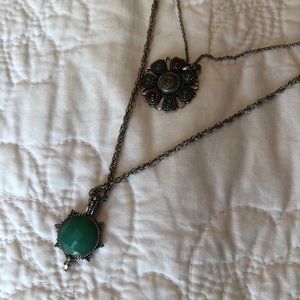 Lucky brand silver necklace